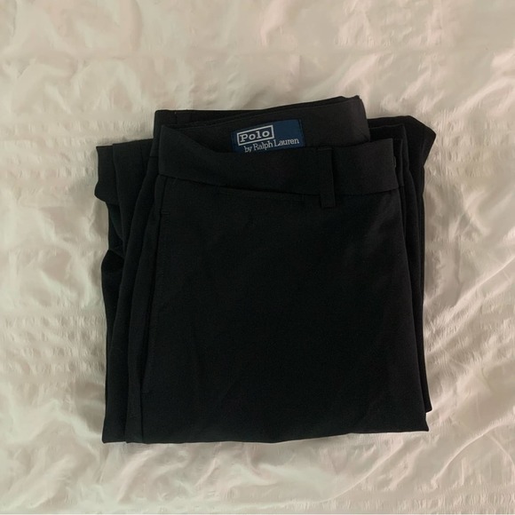 Polo Ralph Lauren Other - Vintage Polo Ralph Lauren Black Cuffed Dress Pants 33x36
